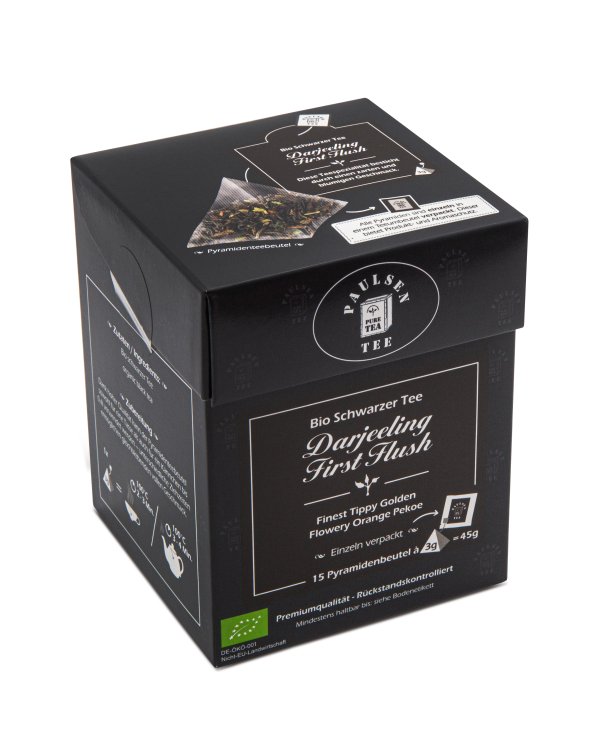Bio Darjeeling First Flush, schwarzer Tee